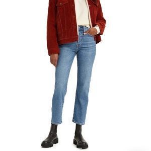 Wedgie Straight Leg Jeans